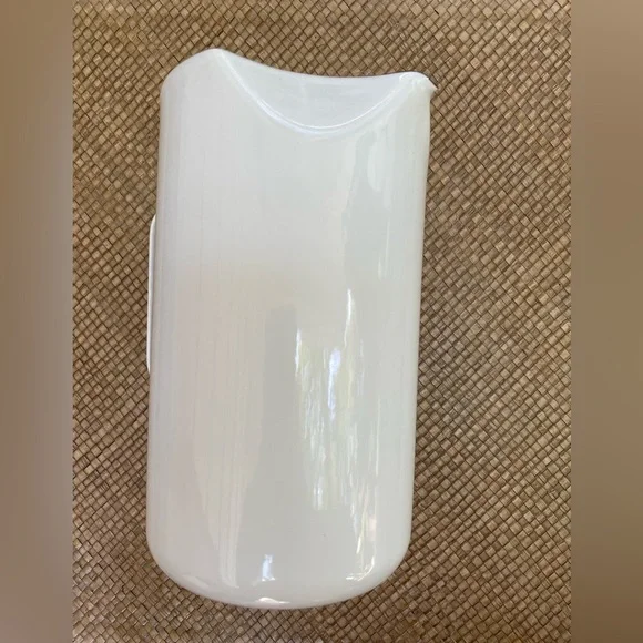 Rare 1960s Finland Kaj Franck for Arabia White Enamel Pitcher